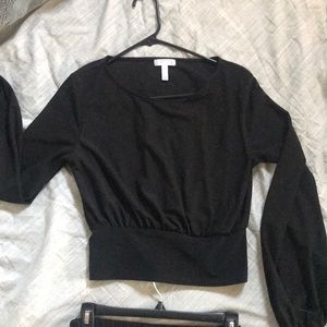 Leith Long-Sleeved Top, Size Small
